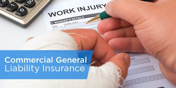 Commercial general liability insurance for small business