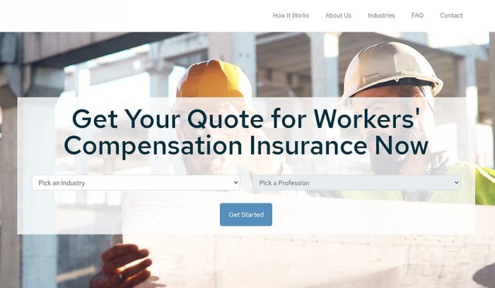 Workers comp quotes small business