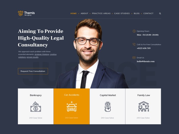 Top Law Firm Websites: Design Elements, Content Strategy, and Interactive Features