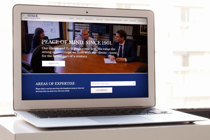 Top law firm websites