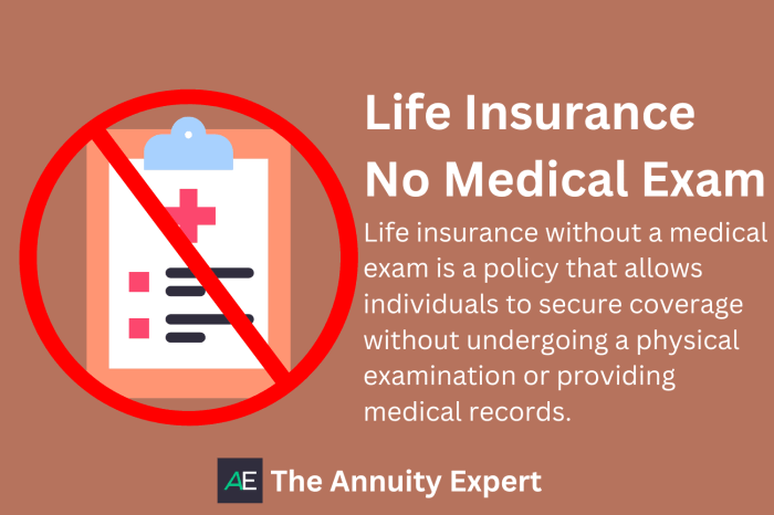 Exam Best life insurance policies without medical exam