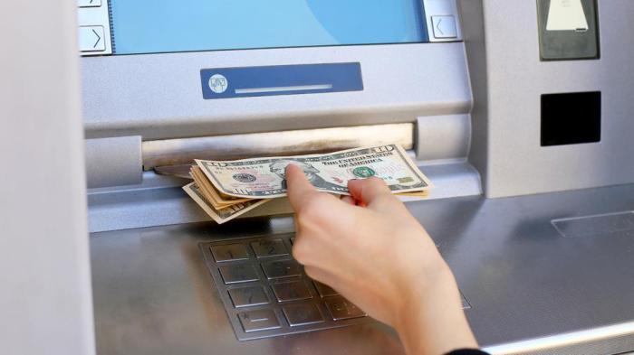 Atm deposit deposits bank depositing debit model dignited revolves below
