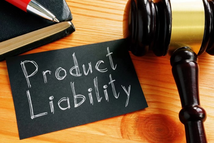 Product liability claims